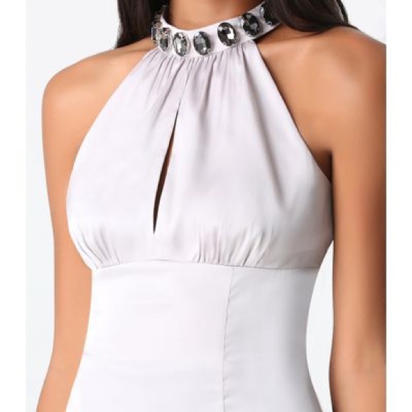 🤩SPRARKLES & GLAM✨💕💫Sexy bebe Jeweled Corset Top💗💫 - Picture 2 of 7